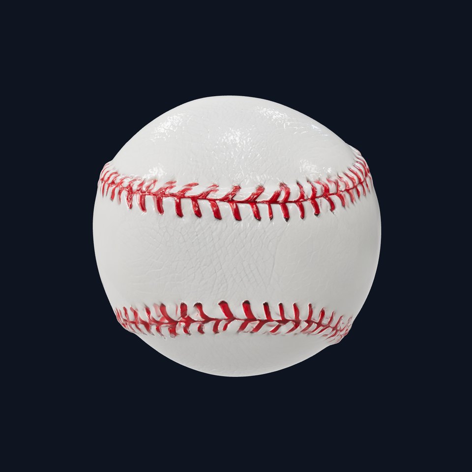 Baseball Model Pack with Detailed Textures